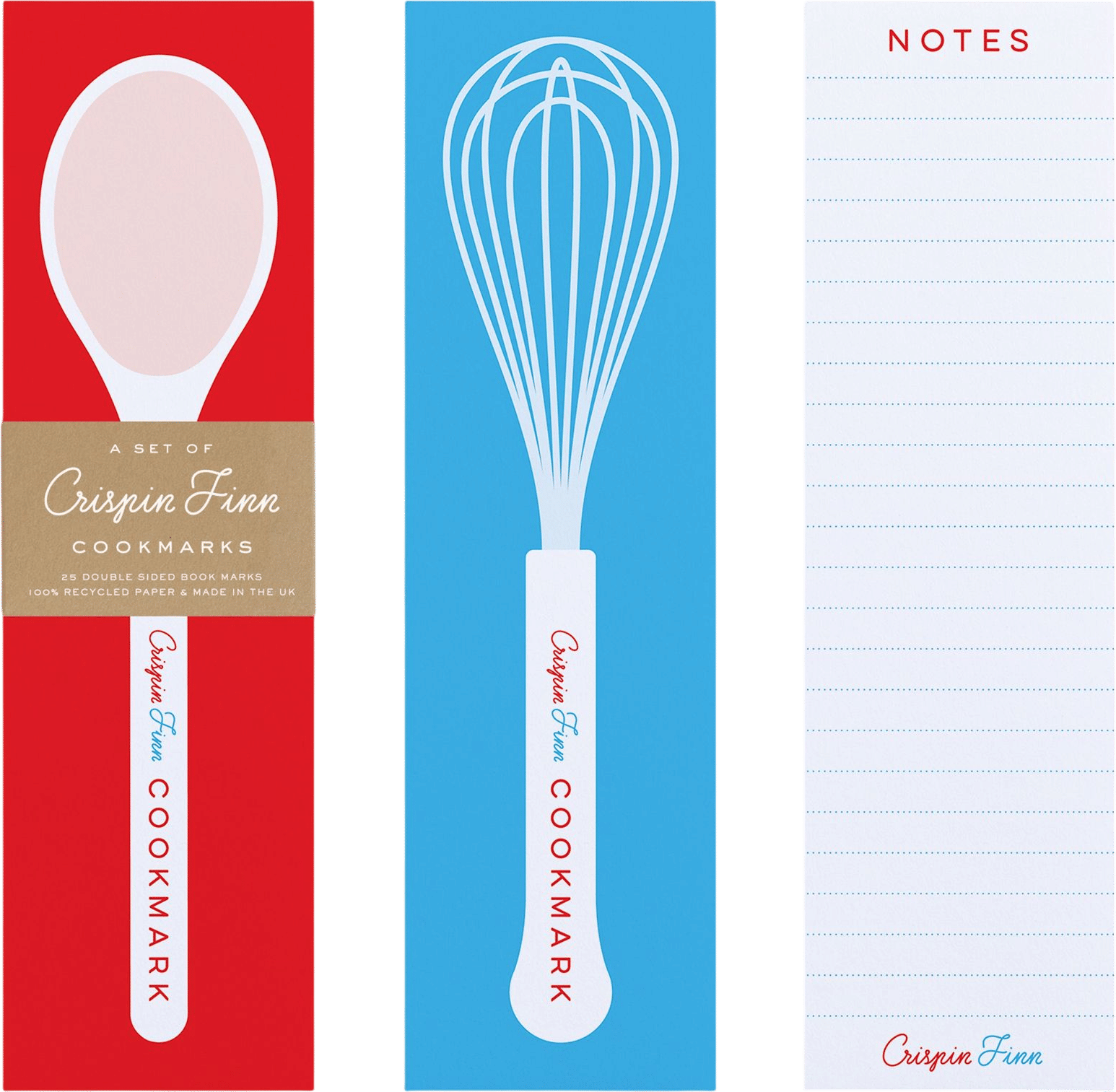 Cookmark Bookmarks by Crispin Finn