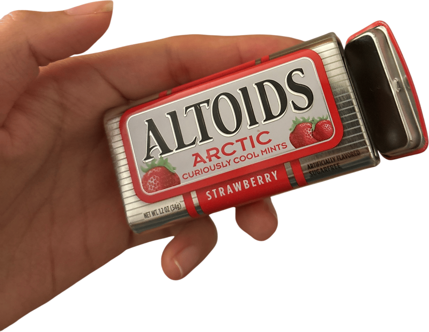 Altoids container