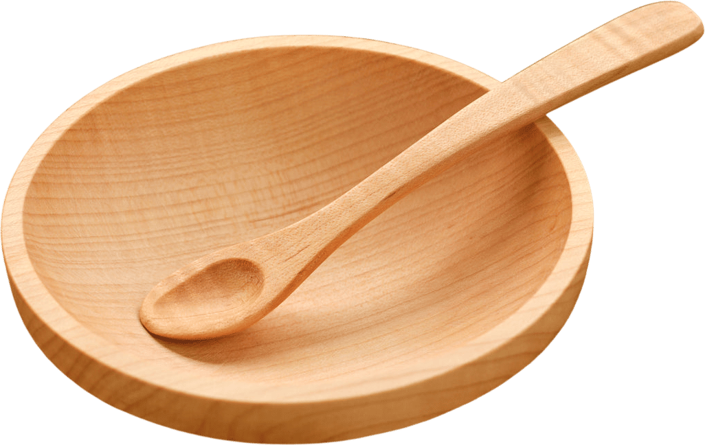 Wood Baby Bowl & Spoon