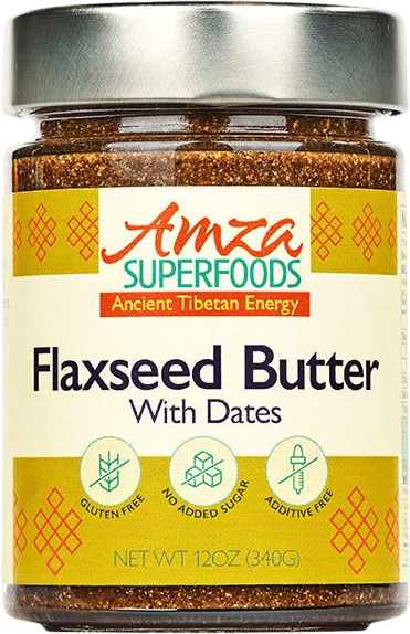 Toasted Flaxseed Butter With Dates