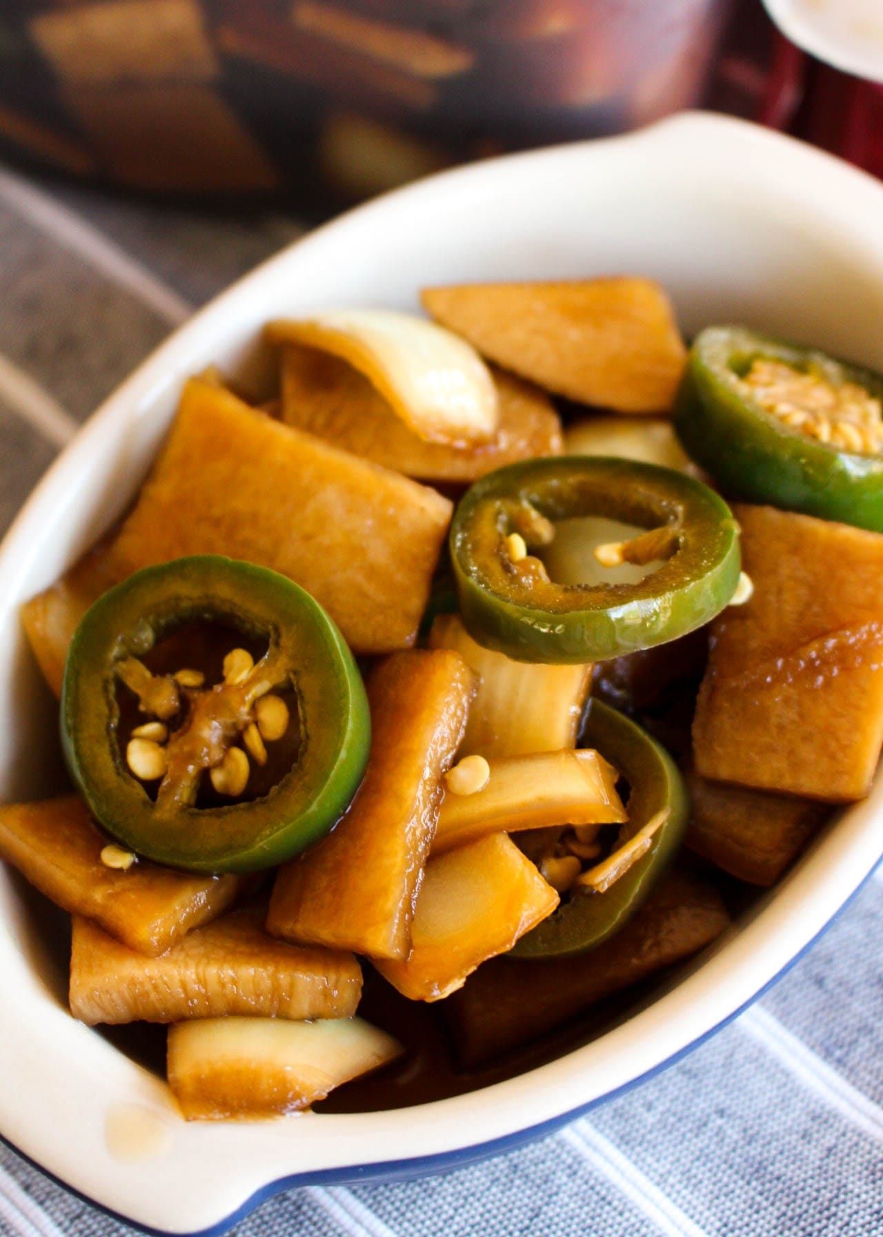 Korean Soy Sauce Pickles (Jangajji)