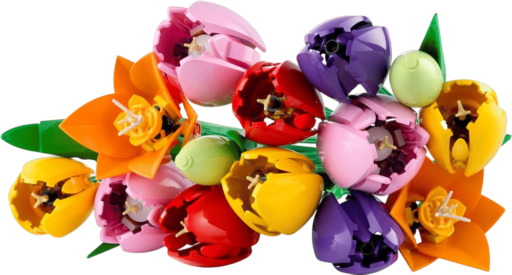 Lego flowers everywhere!