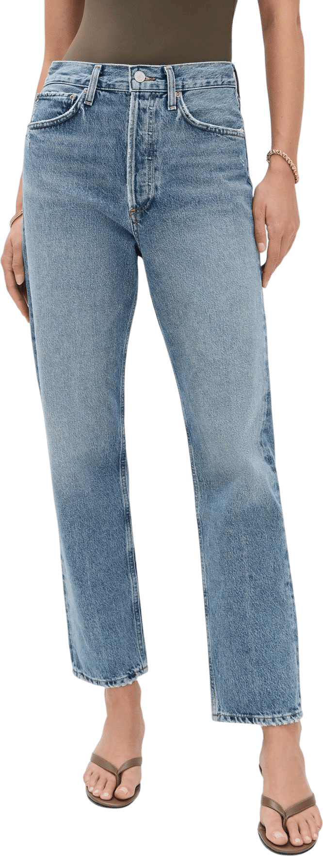 AGOLDE 90s Mid Rise Straight Jeans