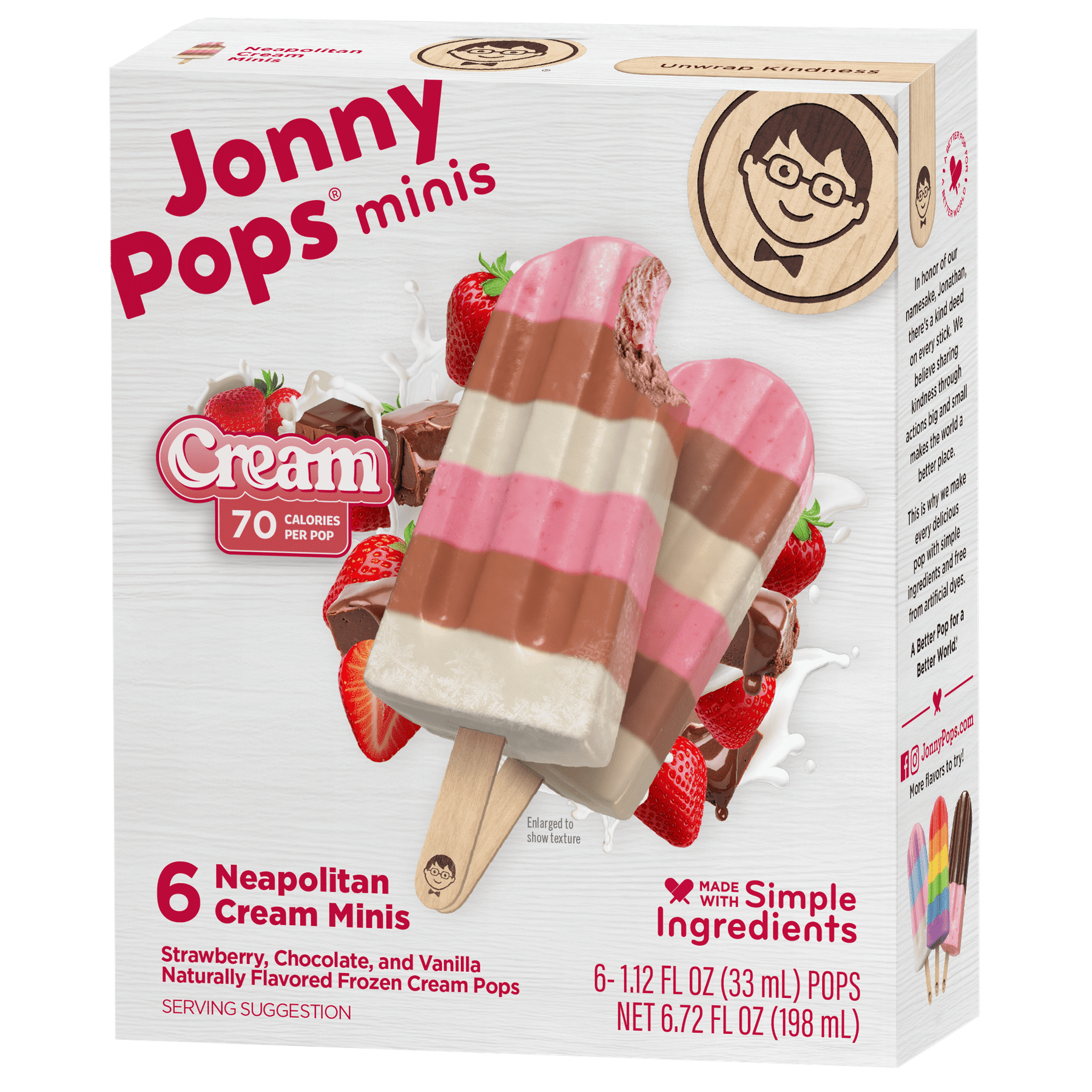 Neapolitan Cream Minis