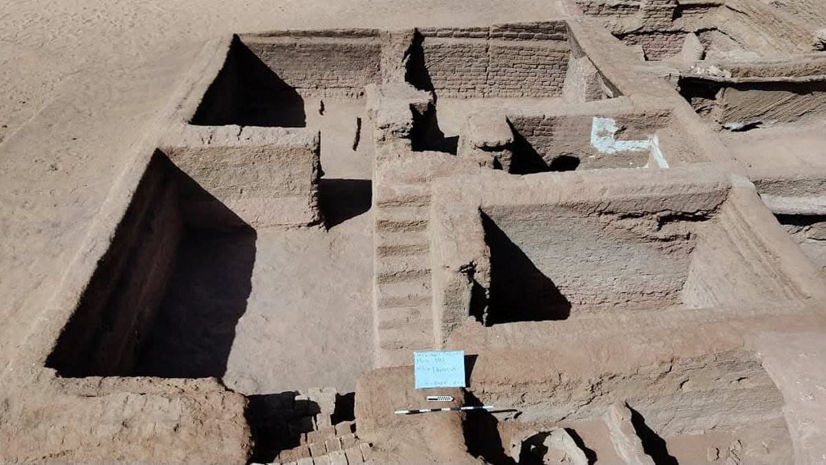 Ancient lost city discovered beneath Egypt's desert