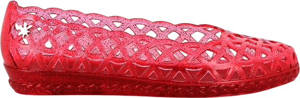 Ballerines Méduse Jutam Cerise Paillete