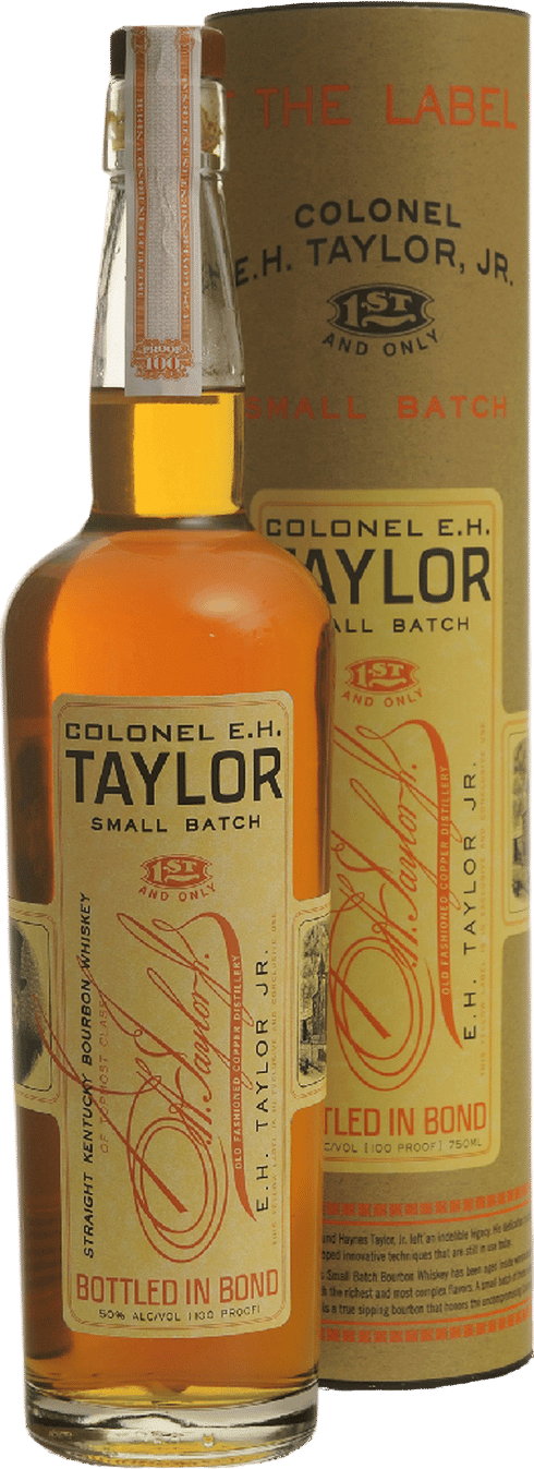Colonel E. H. Taylor and a bonfire.