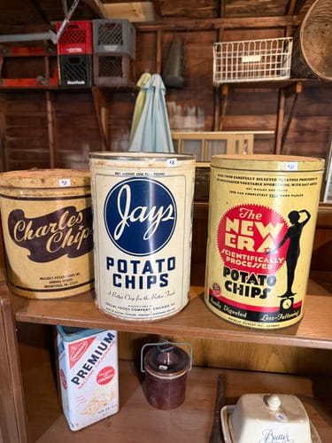 Vintage Food Tins