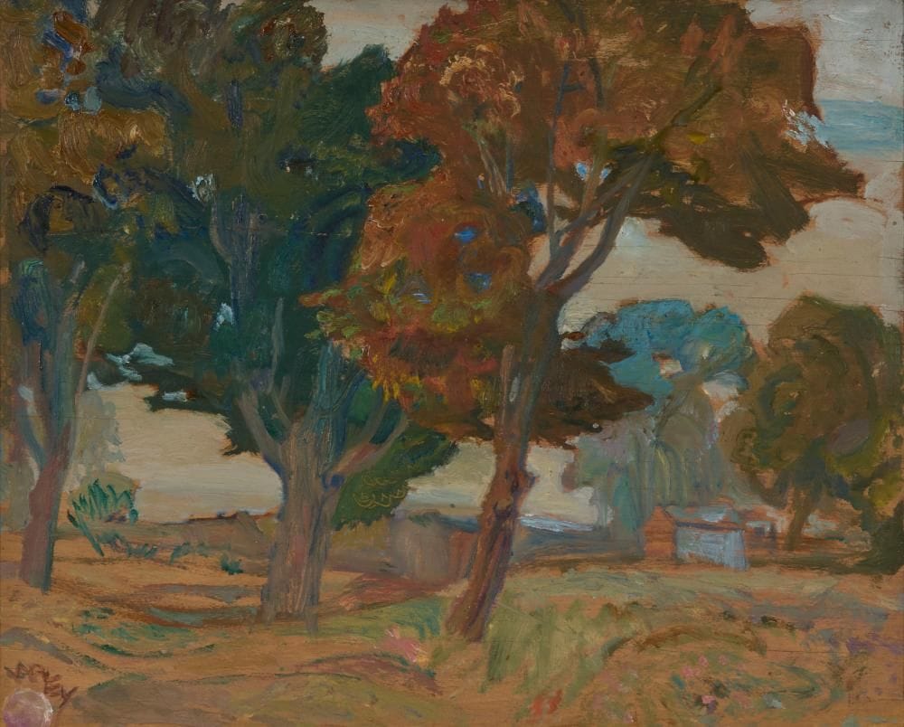 Landscape with Tree