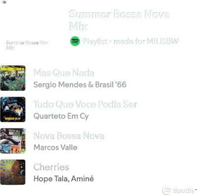 Summer Bossa Nova Mix