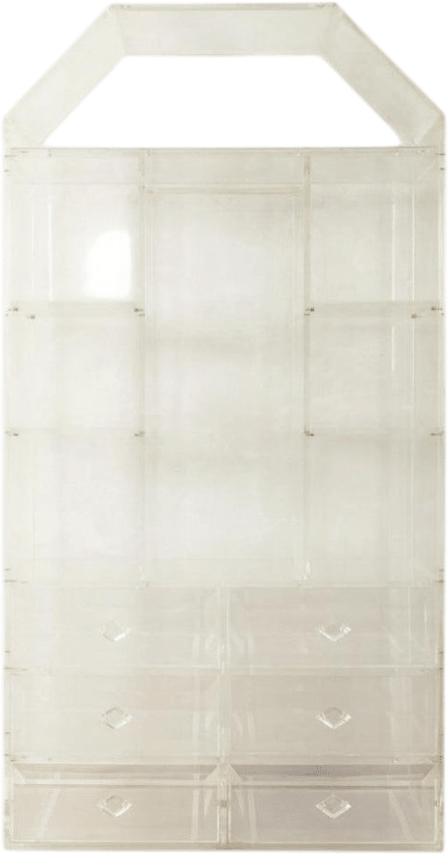 1980s Acrylic Wardrobe