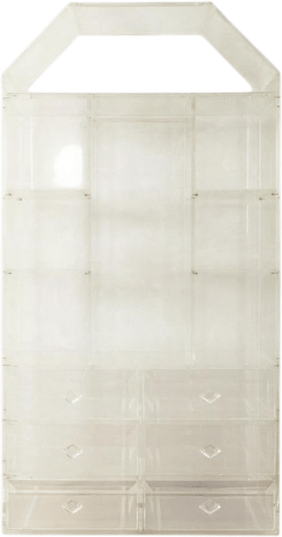 1980s Acrylic Wardrobe