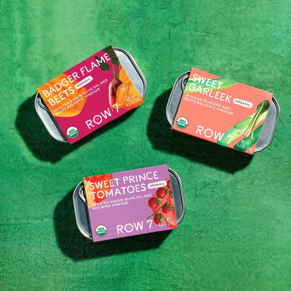 Row 7 Tinned Veggies