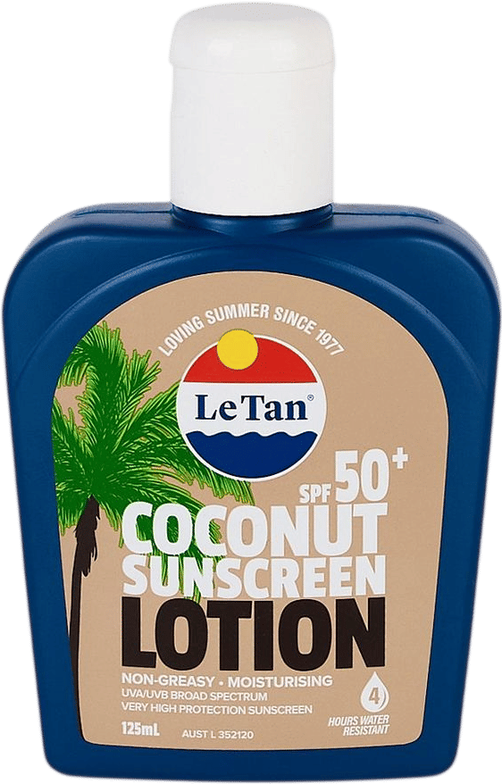 SPF50+ Coconut Sunscreen Lotion 