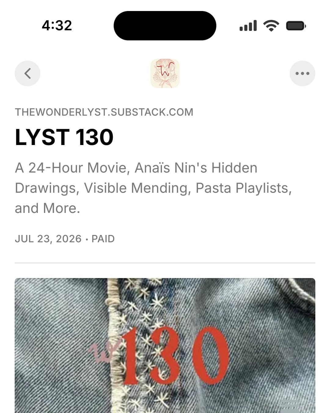 LYST 130