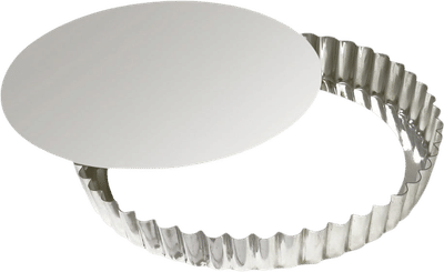 10 1/4" Tin-Plated Tart Pan
