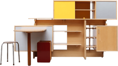 1970s Stewart MacDougall Room Divider with Desk