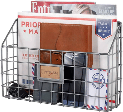 make a plan for family mail & paperwork so they don’t end up in a pile on the kitchen counter