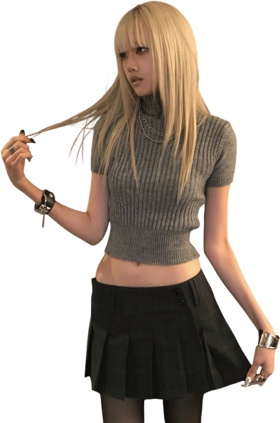 Steel Rib Turtleneck