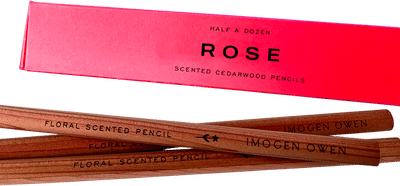 Rose Scented Pencils