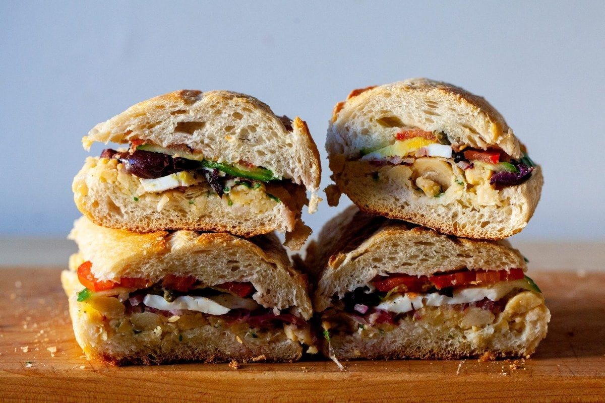Chickpea Pan Bagnat Recipe