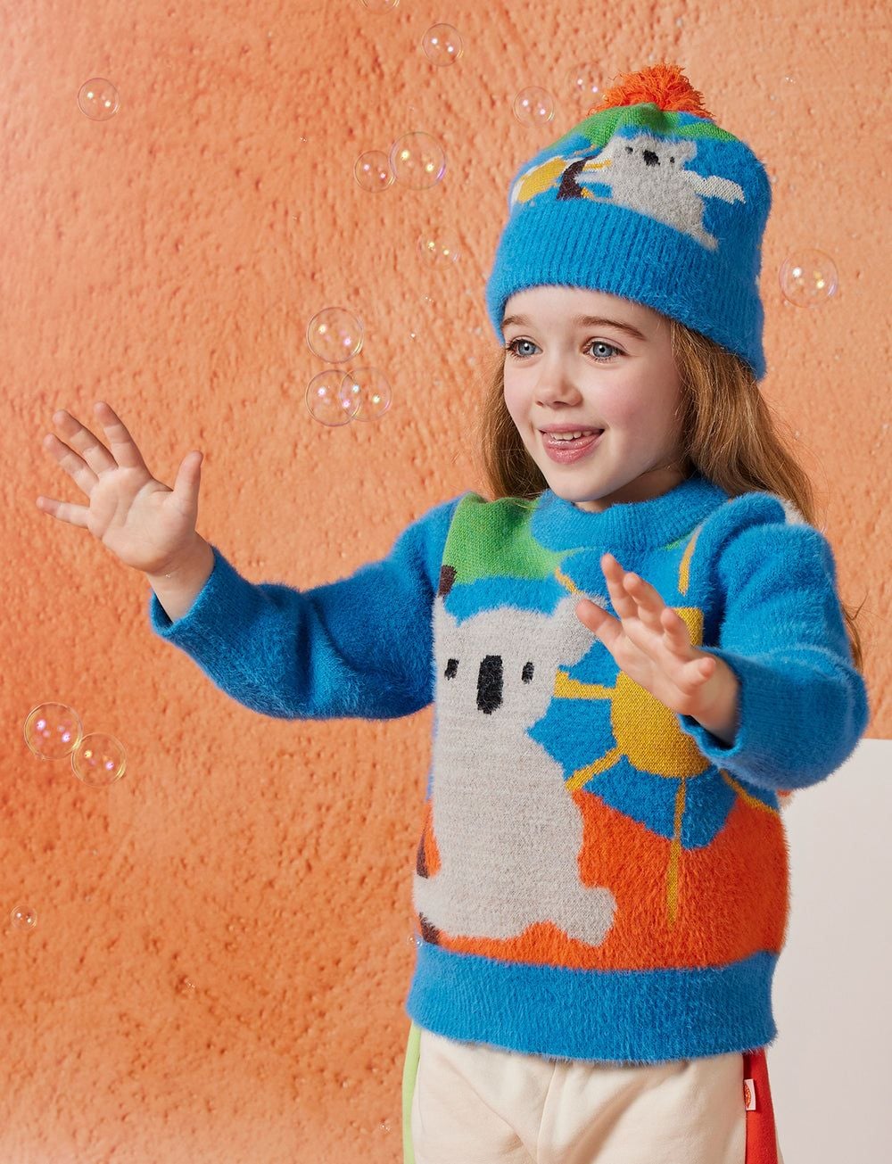 bright and beautiful aussie toddler sweater