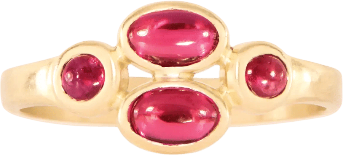 Van Betts Fine Jewelry Pebele Ruby Ring