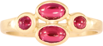 Pebble Ruby Ring