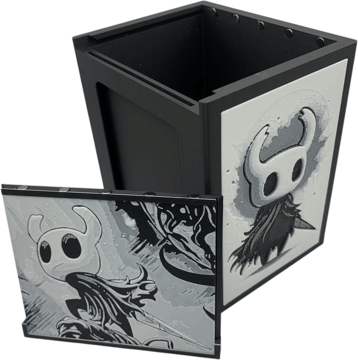 Hollow Knight MTG Commander Deck Box with Magnetic Lid