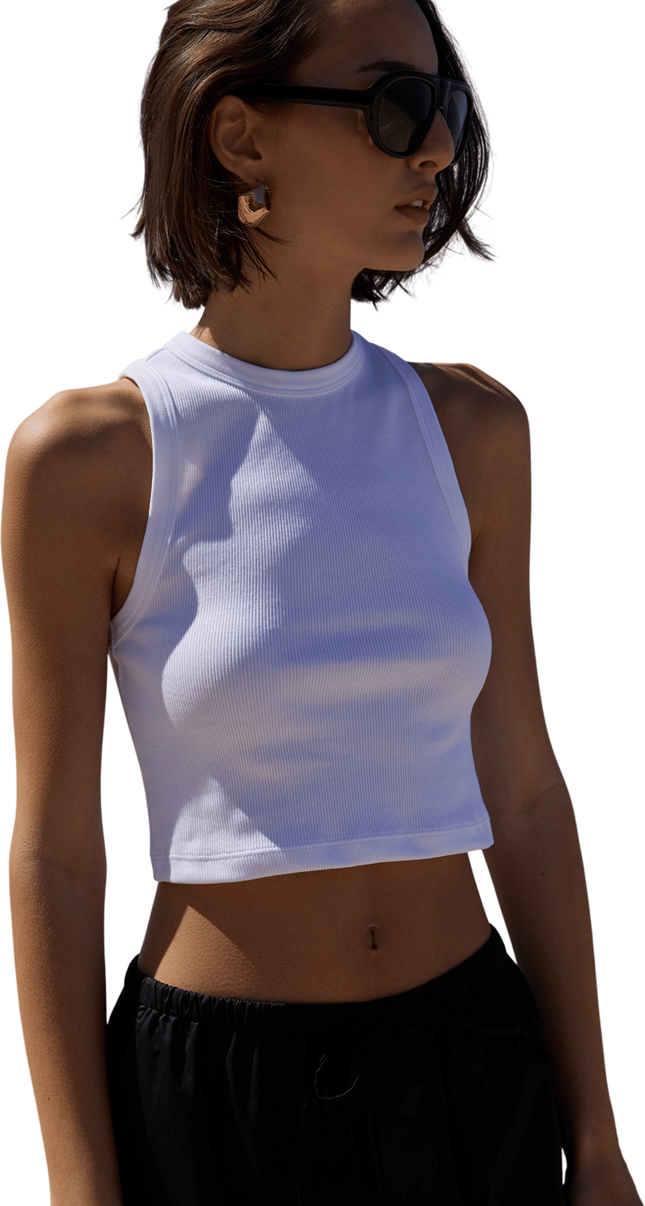The Cropped Not So Basic Tank