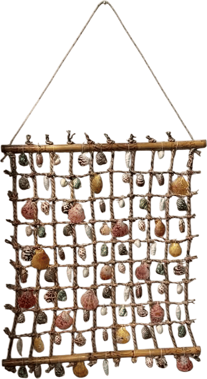 Shell Woven Wall Art