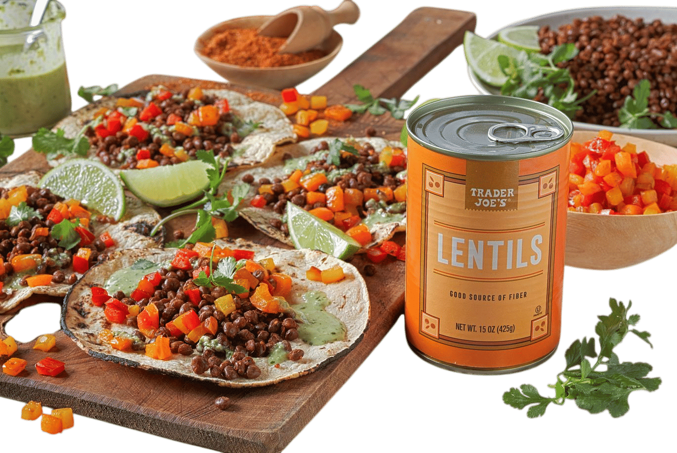tj's lentils