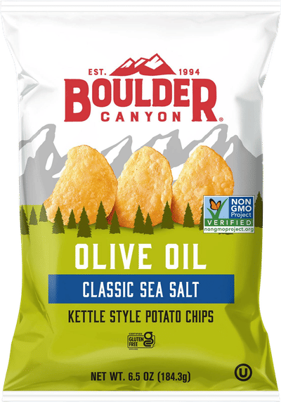 Olive Oil Classic Sea Salt Kettle Style Potato Chips