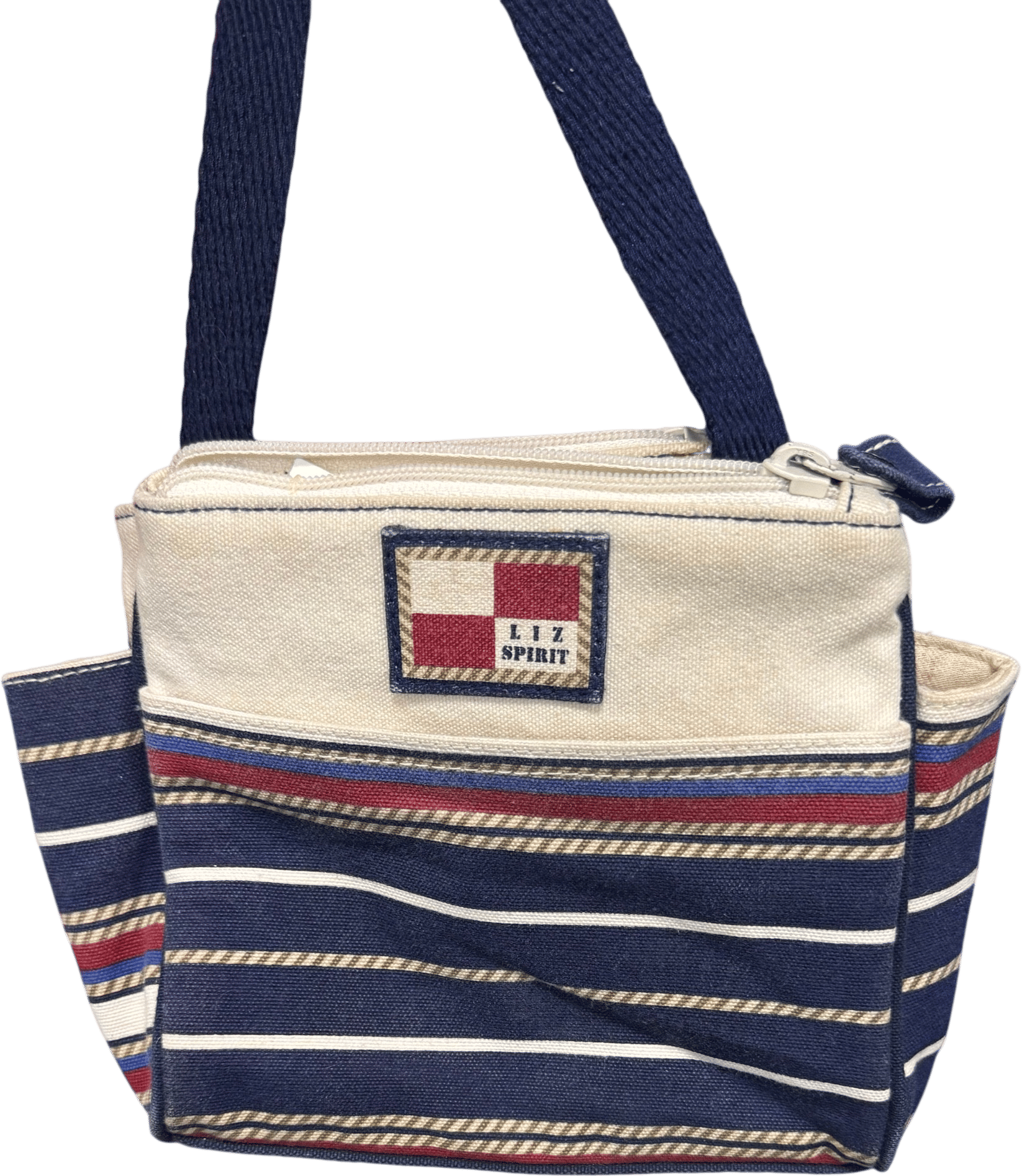 Liz Spirit Nautical Canvas Tote