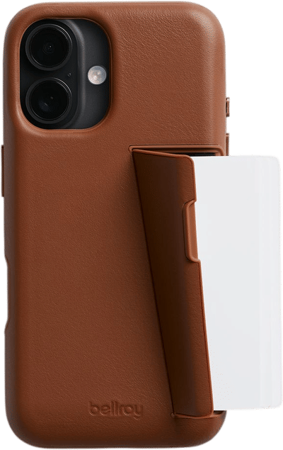 3-Card iPhone Leather Case