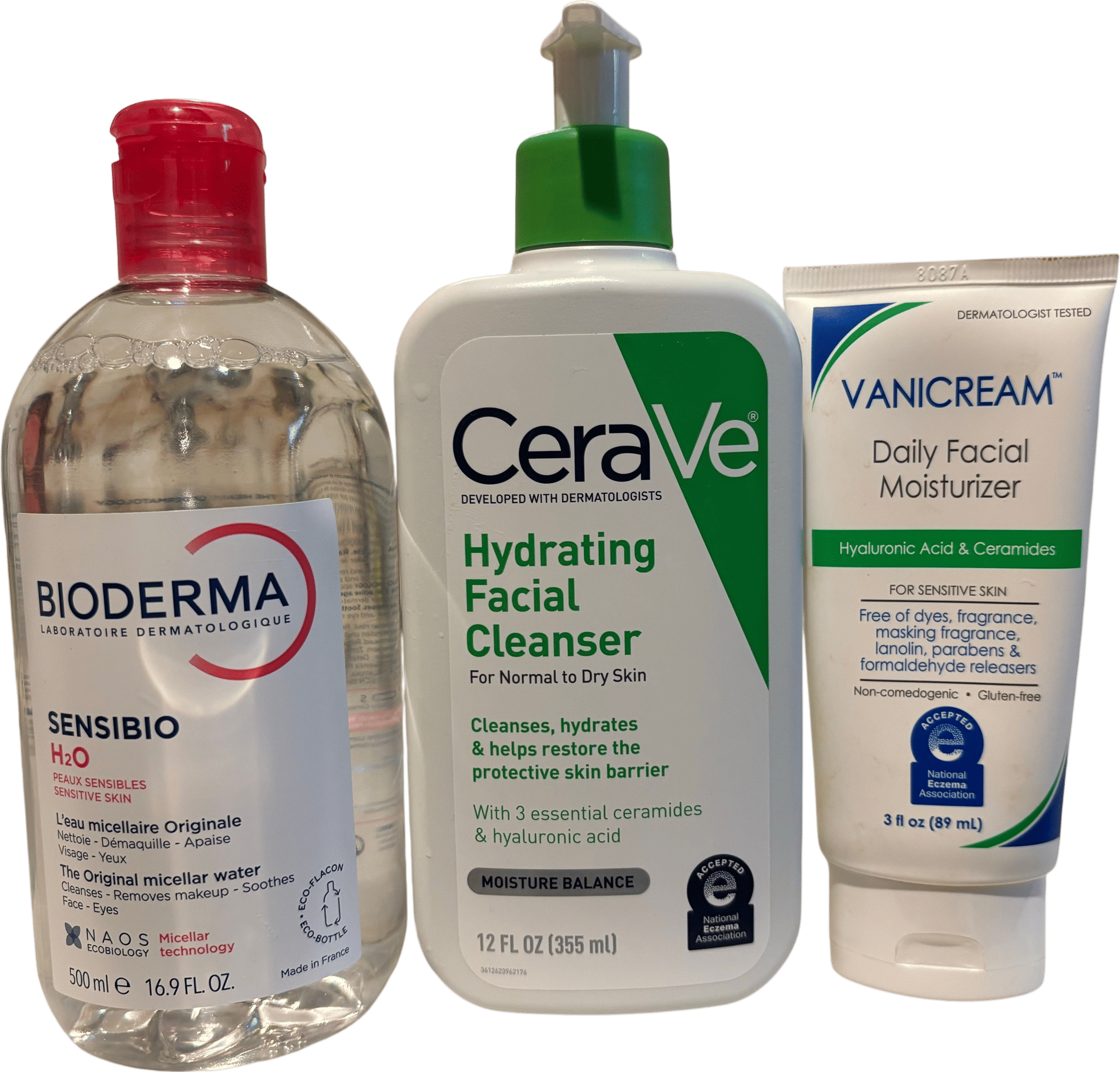 The sensitive skin drugstore trifecta