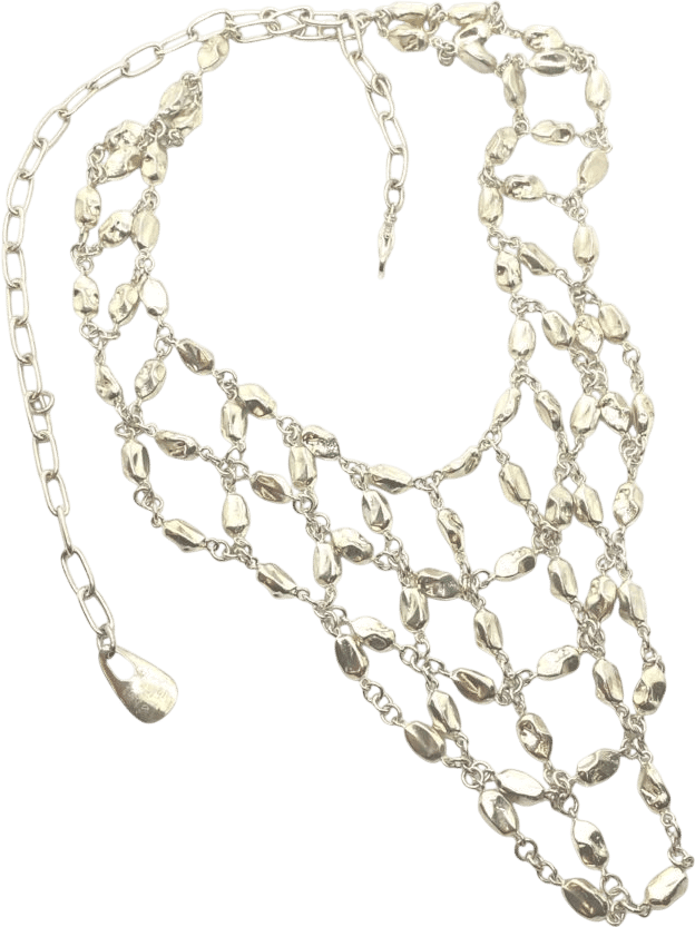 Web of Raisins Bib Necklace