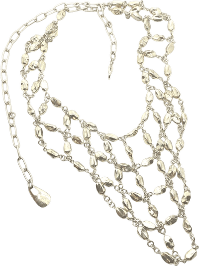 Web of Raisins Bib Necklace