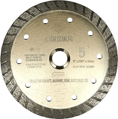 ALSKAR DIAMOND ADLSS 5-Inch Segmented Diamond Blade