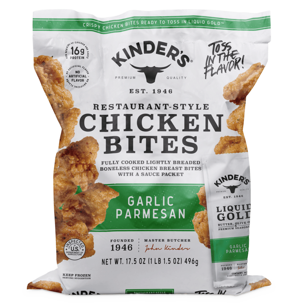 Garlic Parmesan Air Fryer Chicken Bites