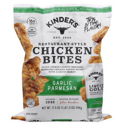 Garlic Parmesan Air Fryer Chicken Bites
