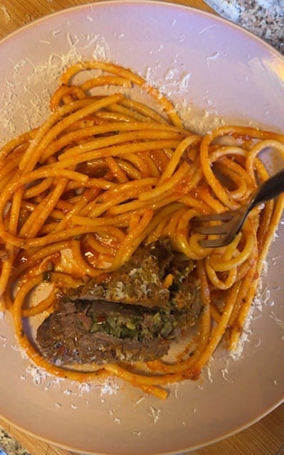 Braciole + Bucatini 