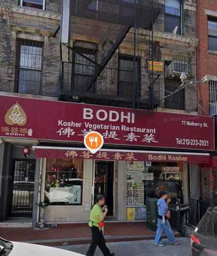 bodhi kosher vegetarian - chinatown