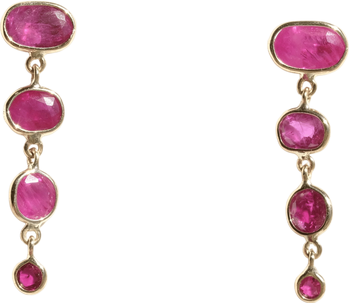 Ruby Thea Earrings Spur Jewelry