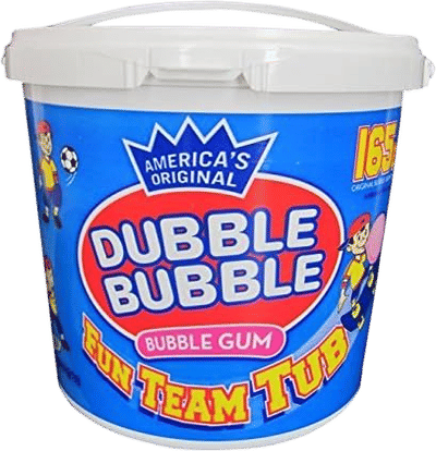Dubble Bubble Bubble Gum Tub