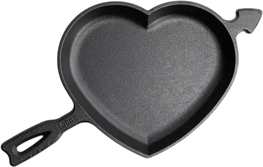 Lodge Heart Skillet, 9"