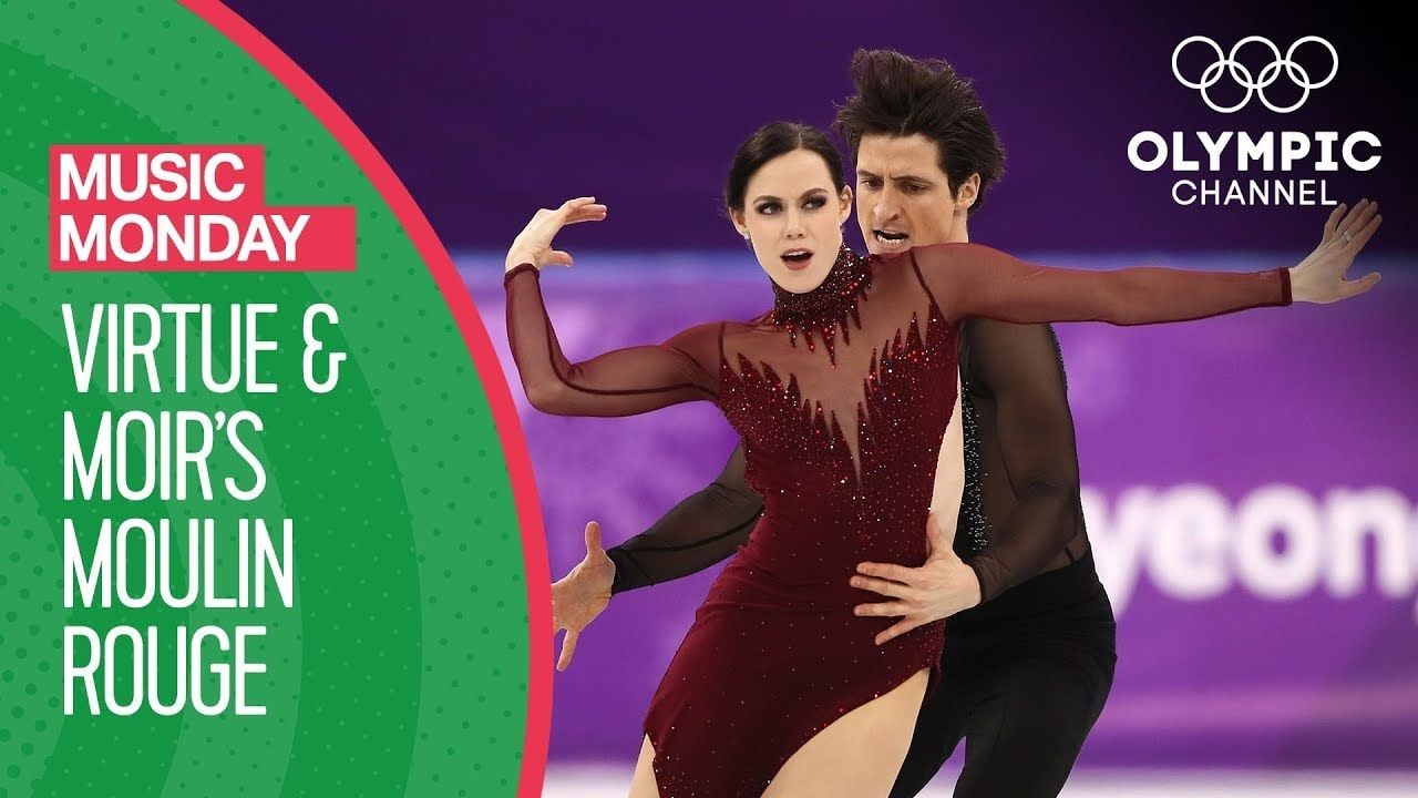 Tess and Scott at the 2018 Olympics