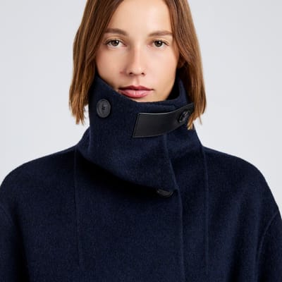 Corey Coat in Splittable Wool