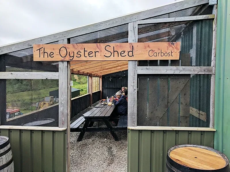 Oyster spot with generous portions