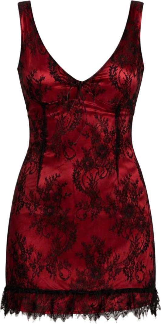 Red Dress From Wolf and Badger